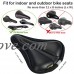 Comfortable Waterproof Bike Seat Cover - DAWAY C8 Soft Memory Foam Padded Leather Exercise Bicycle Saddle Cushion for Men Women  Fits Spin Class  Stationary Bikes  Outdoor Cycling  1 Year Warranty - B079BFWK51